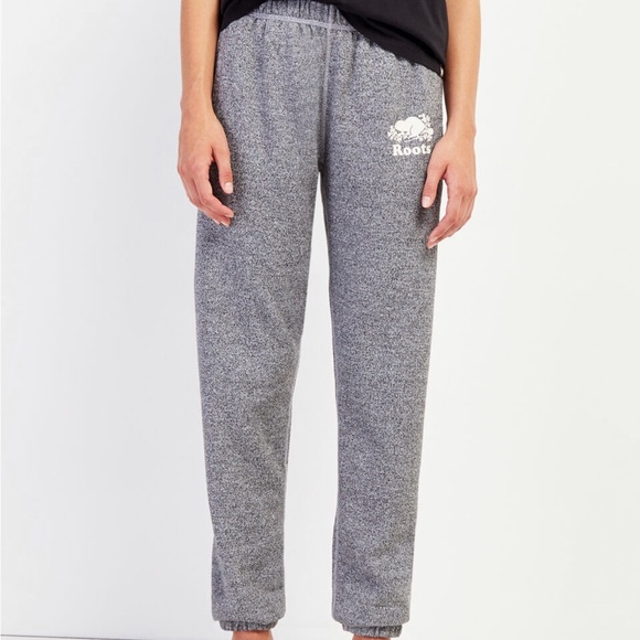 Roots kids grey sweatpants - Picture 1 of 3